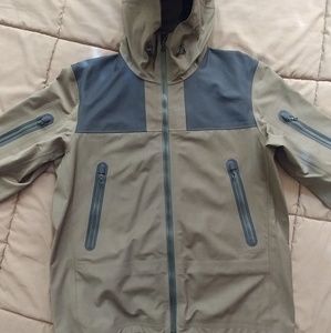 Rag & Bone Sector Waterproof Jacket Olive